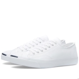 M52e7463 - Converse Jack Purcell Leather Ox White & Navy - Men - Shoes